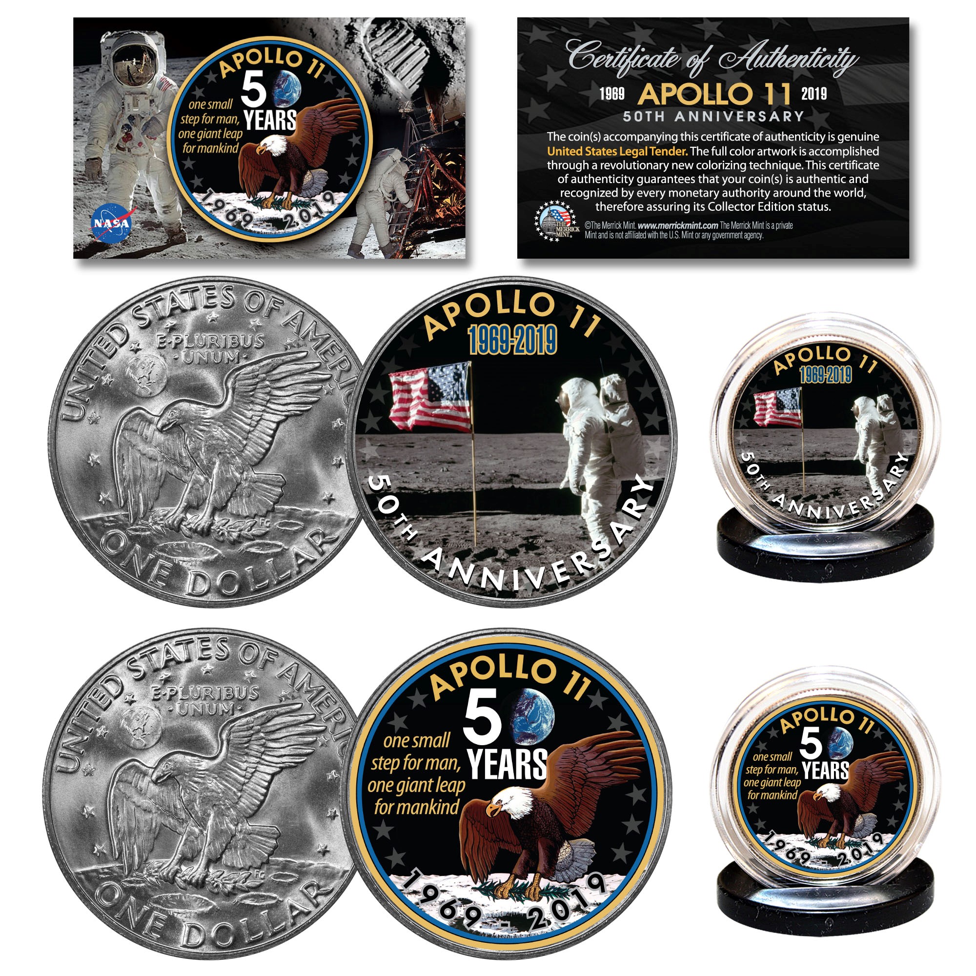 Apollo Commemorative Coin Ebay